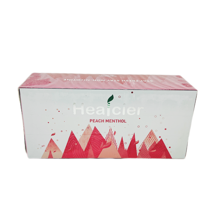 Healcier Peach Menthol Безникотиновые Стики для IQOS 10 пачек 4301 - фото 4823